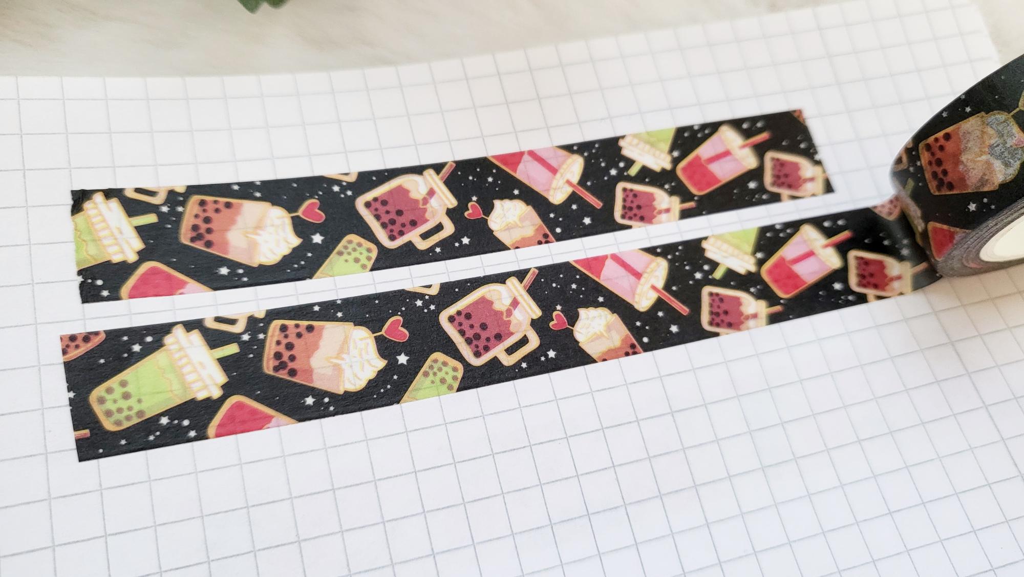 Washi Tape Bubble Tea